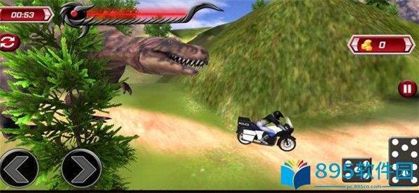 赛车恐龙冒险3D